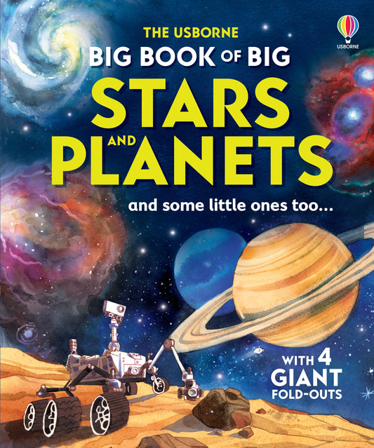 Big Book of Big Stars & Planets — Livre à pages dépliantes