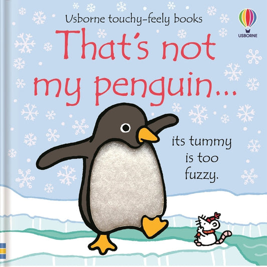 That's not my penguin... — livre tactile avec cinq manchots