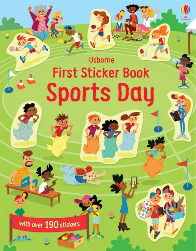 Mon premier livre d'autocollants : la journée sportive