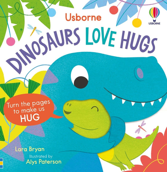Dinosaurs Love Hugs | Shaped Board Book