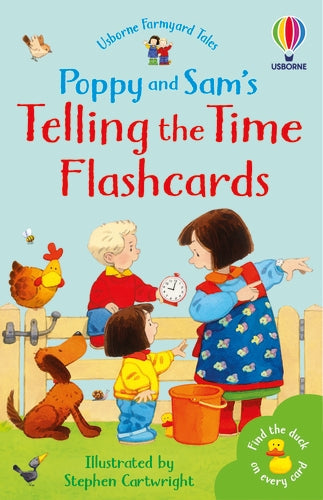 Poppy et Sam : Flashcards pour apprendre l'heure