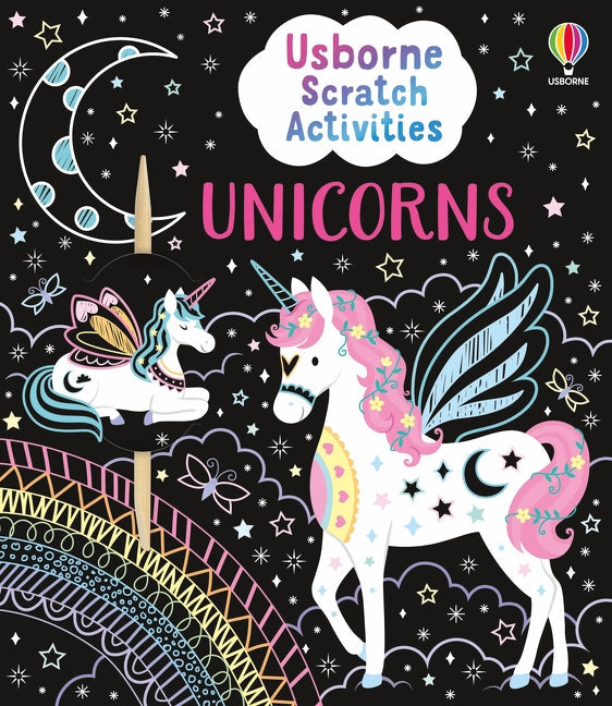 Activités à gratter Usborne - Licornes