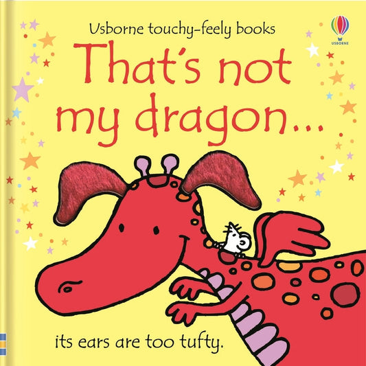 That's not my dragon... — livre tactile avec cinq dragons