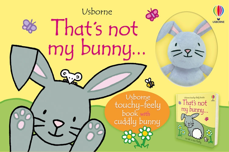 Ce n’est pas mon lapin — livre et peluche