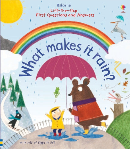 What Makes It Rain? First Lift-the-Flap Book