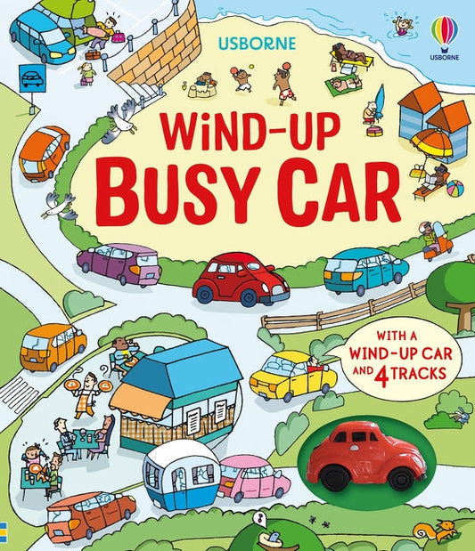 Wind-Up Busy Car – Livre avec voiture à remonter