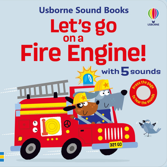 En camion de pompiers : Un livre sonore