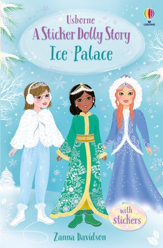 Histoires d'habillage de poupées autocollantes 6: Le palais de glace