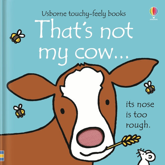 That's not my cow... — livre tactile avec cinq vaches