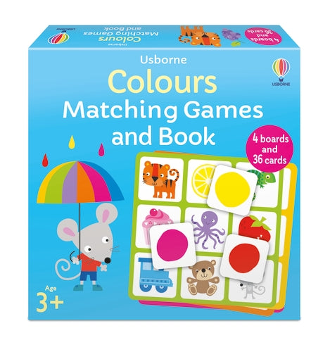 Jeux d’association des couleurs avec livre