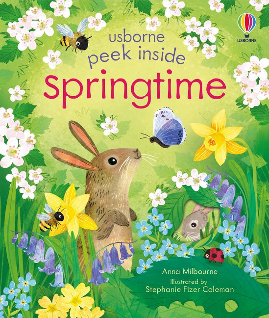 Peek Inside Springtime — livre interactif