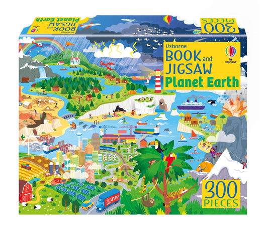 Livre et puzzle Usborne : Planète Terre