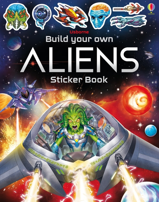 Crée ton propre album d'autocollants sur les extraterrestres