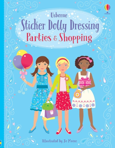 Autocollants Habille les Poupées/Fêtes et Shopping Filles