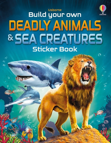Créez votre propre livre d'autocollants d'animaux mortels et de créatures marines