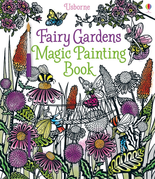 Livre de peinture magique Jardins Féériques