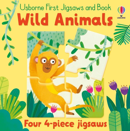 Mes premiers puzzles Usborne : Animaux sauvages