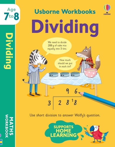 Usborne Cahiers d'exercices Diviser 7-8 ans