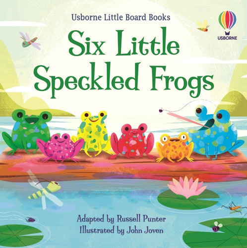 Six Little Speckled Frogs | Counting Board Book