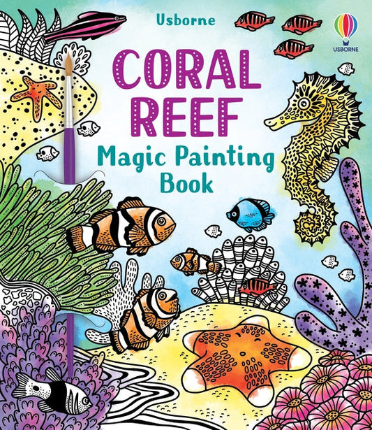Livre de peinture magique Récifs coralliens