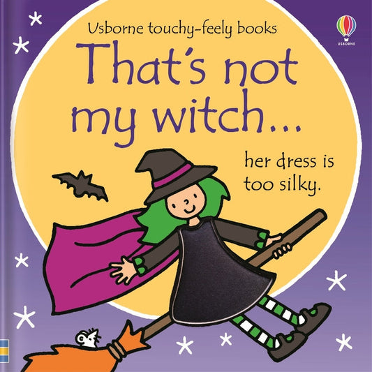 That's not my witch... — livre tactile avec cinq sorcières