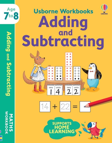 Cahiers d'exercices Usborne Additions et soustractions 7-8 ans