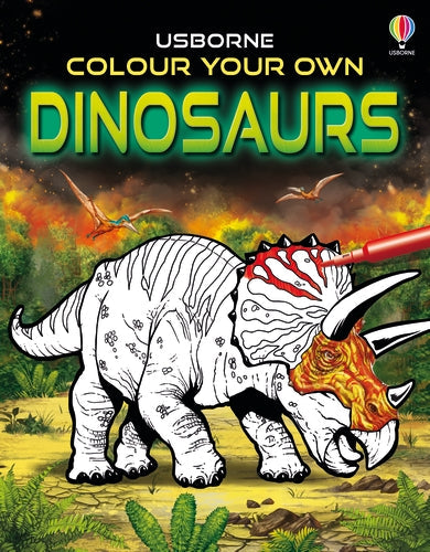 COLOREZ VOS PROPRES DINOSAURES