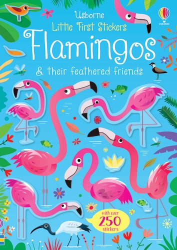 Mes petits autocollants : Flamants roses