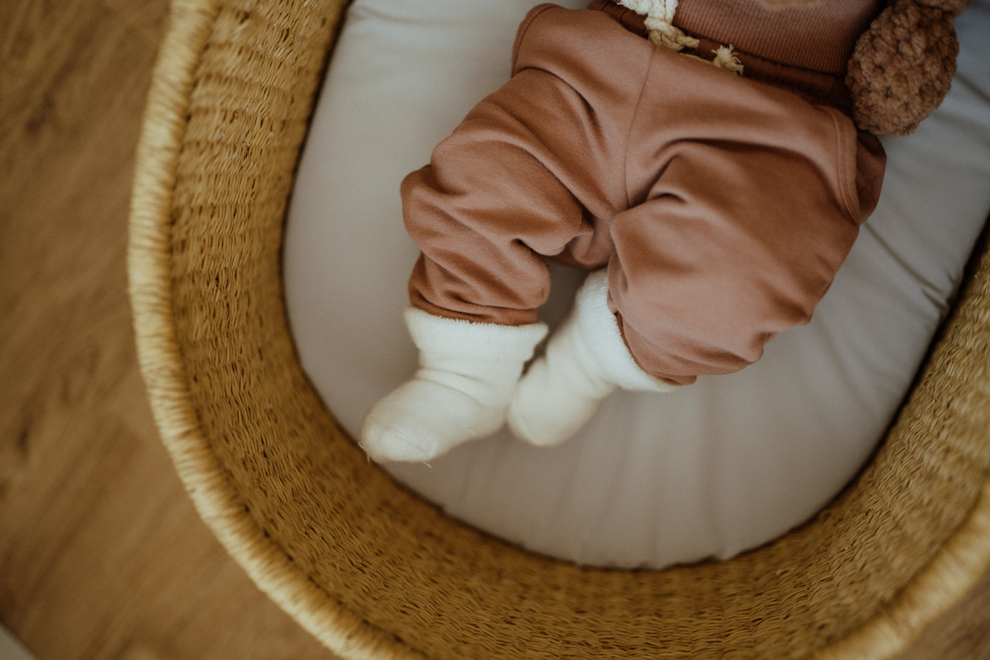 Organic Cotton Baby & Toddler Sweatsuit, Desert Pink | ba.be.O