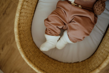 Ensemble de survêtement bébé et enfant en coton biologique, Rose désert | ba.be.O