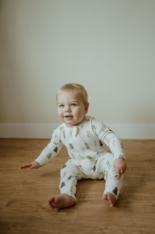 *Exclusive Print* Lakeside Pines Organic Cotton Sleeper