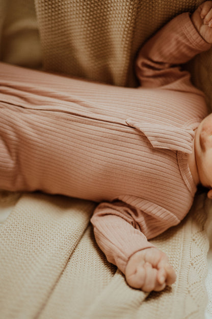 Gigoteuse bébé en coton bio, Rose | ba.be.O