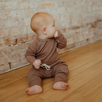 Ribbed Jogger Set – Mauve