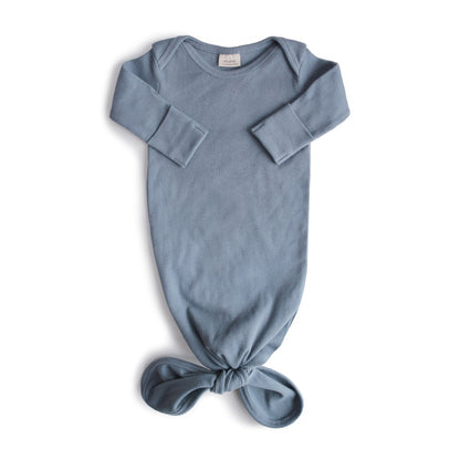 Jaquette nouée côtelée pour bébé en coton bio Mushie, 0-3 mois