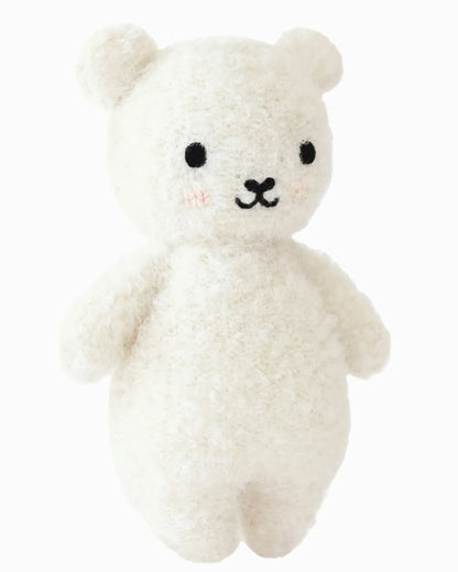 Ours en bouclettes pour bébé (Ivoire) | Cuddle + Kind