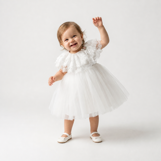 Cloud Kiss Baby Tulle Dress