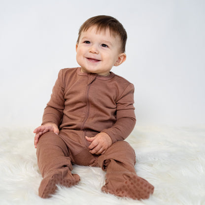 Dormeuse en rayonne de bambou à zip double sens — Beaver Fur