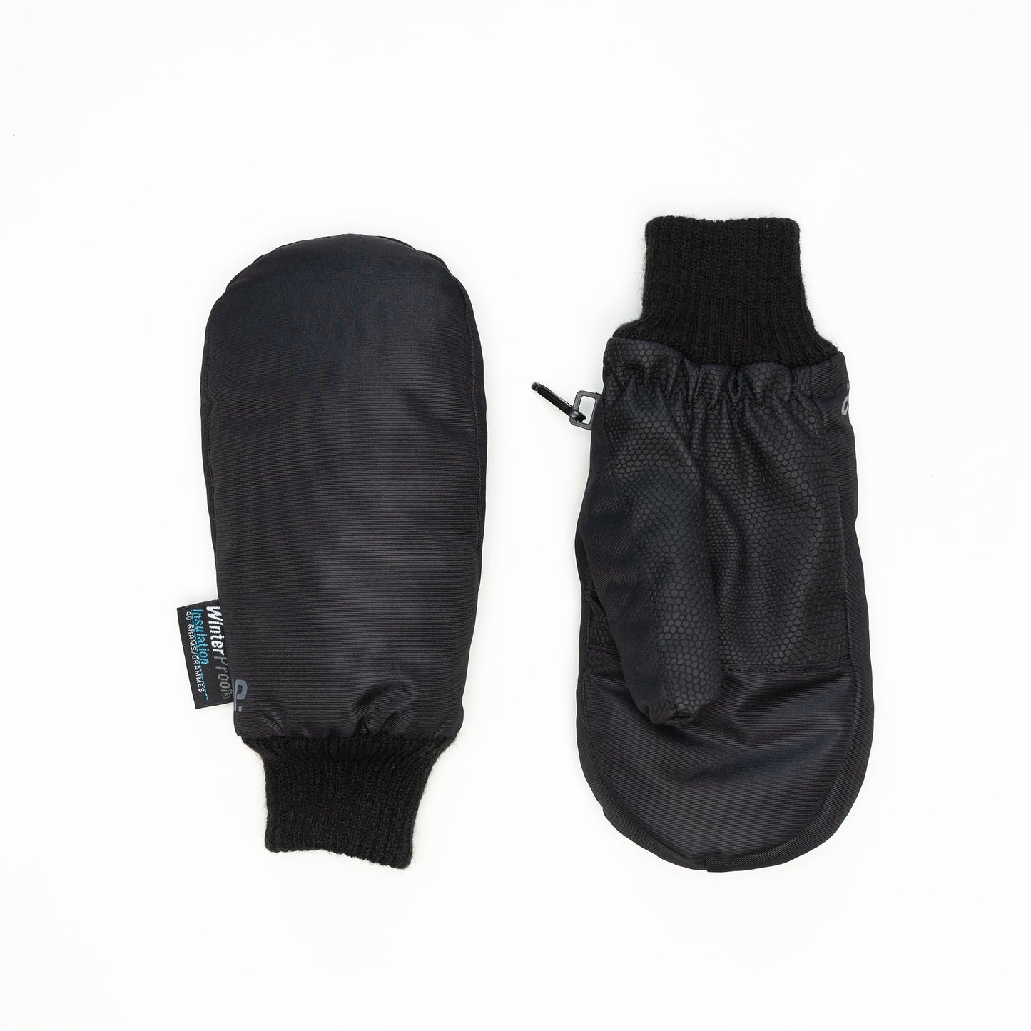 Black Essential Mitten