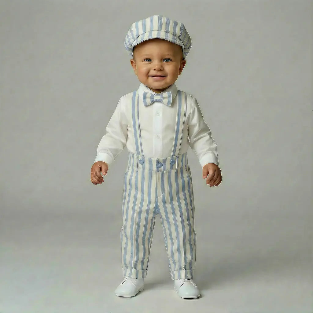 Joey's Stylish Suspender Set