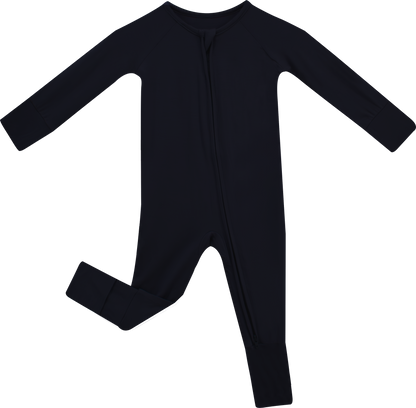 Grenouillère convertible zippée en bambou Onyx