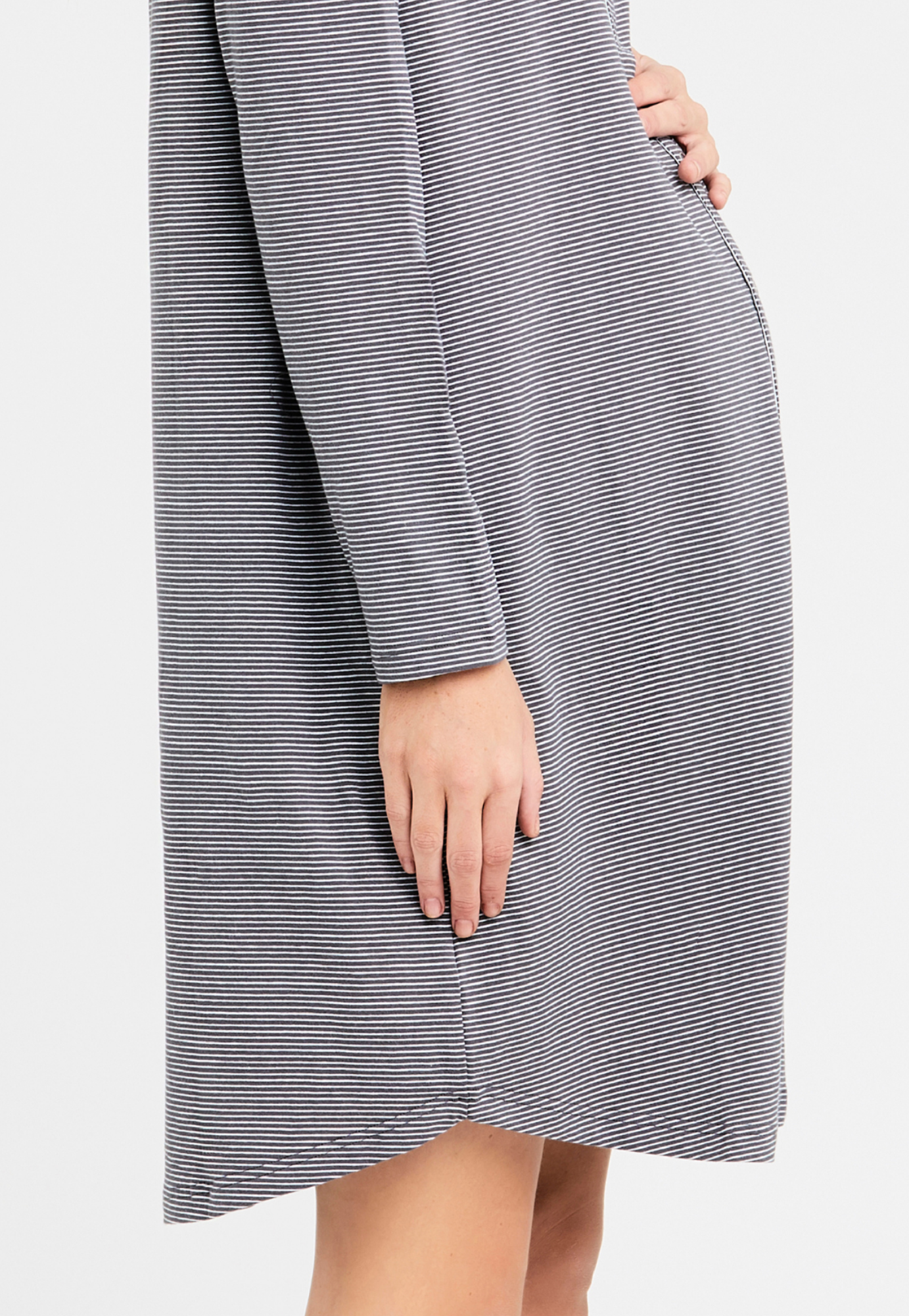 Blake Long-Sleeve Maternity Nursing Nightgown