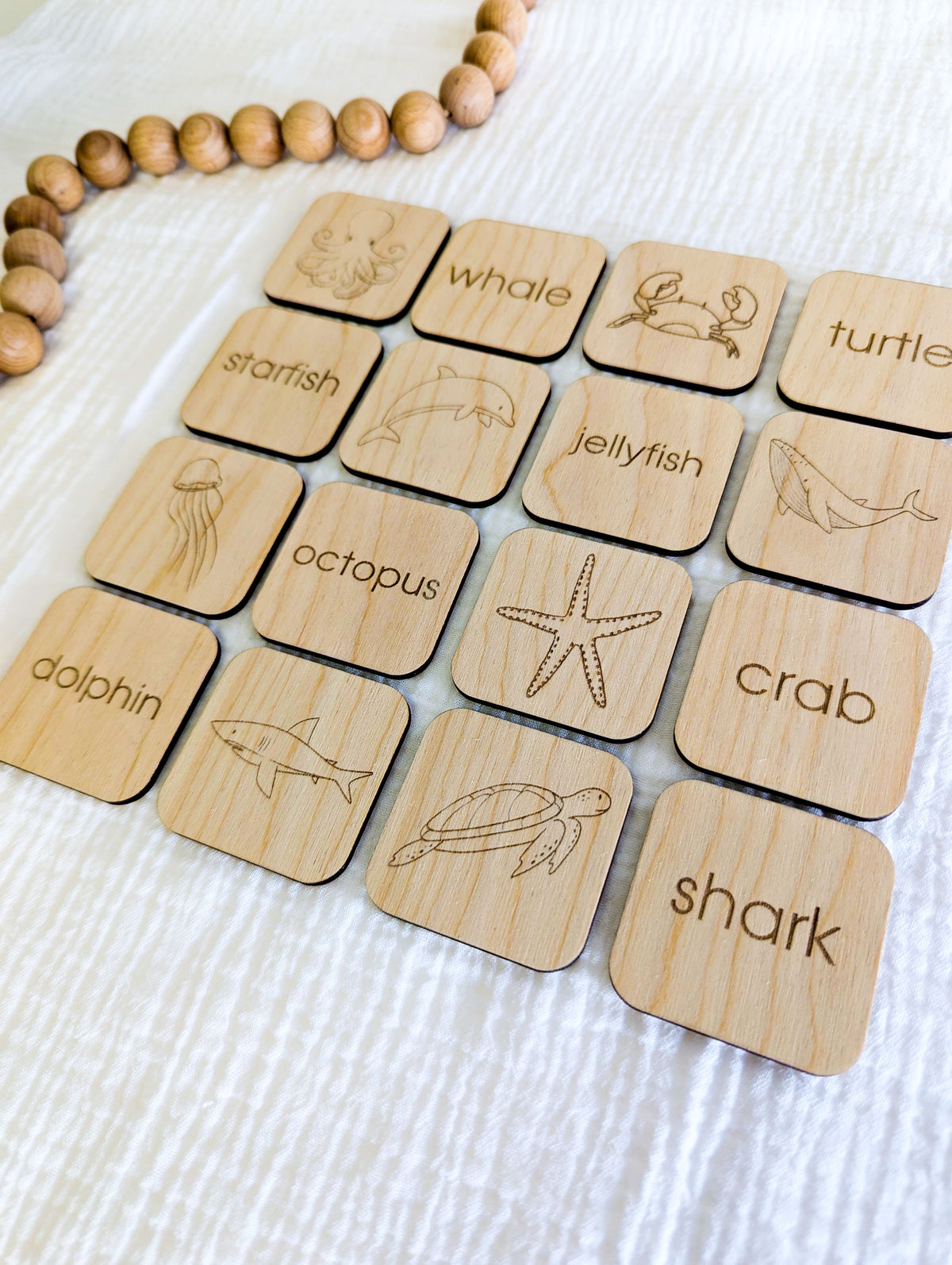 Matching Memory Game: OCEAN