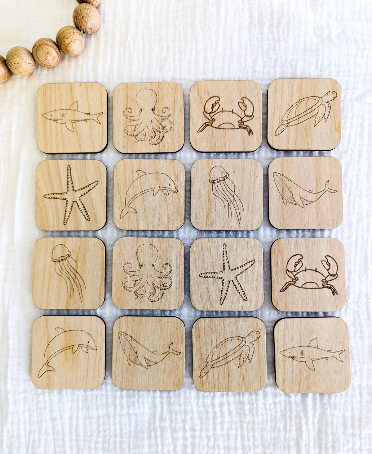 Matching Memory Game: OCEAN