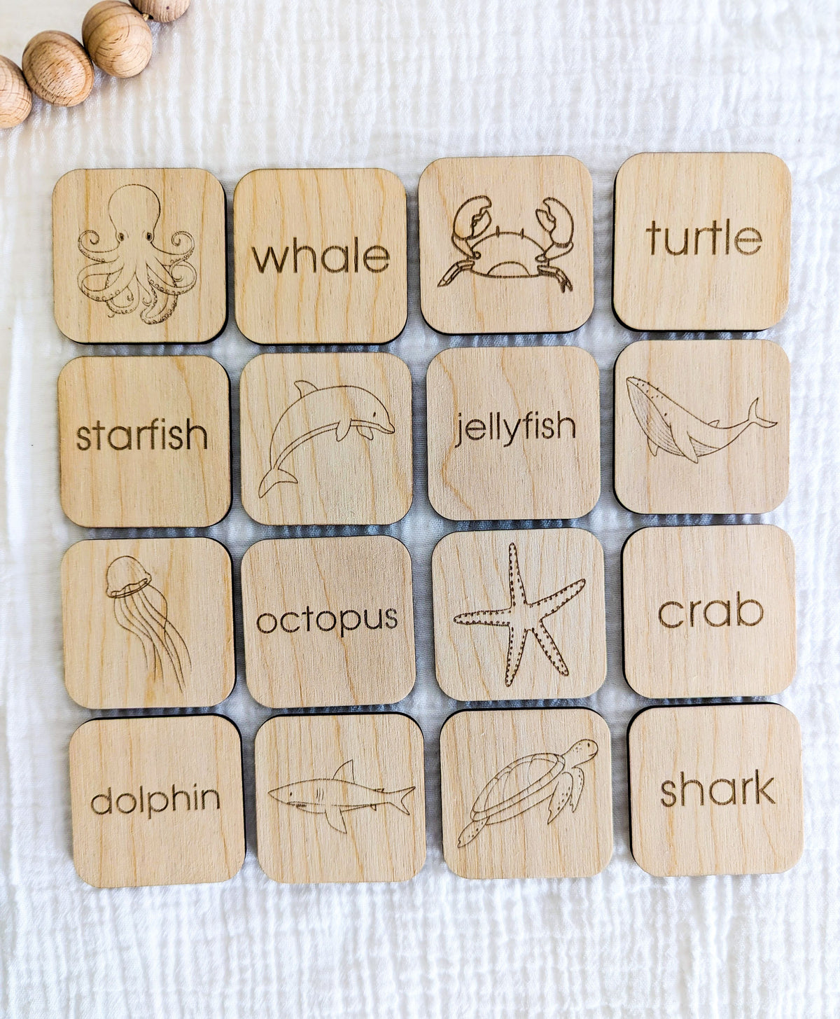 Matching Memory Game: OCEAN