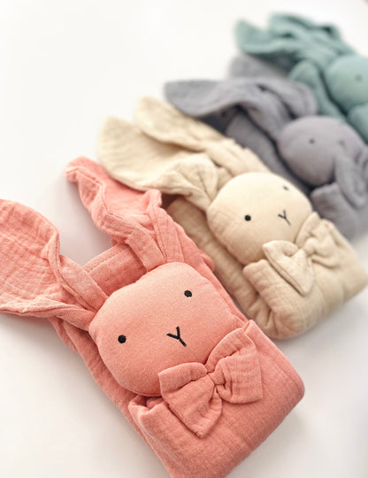 Lapin d'amour - Bleu sarcelle