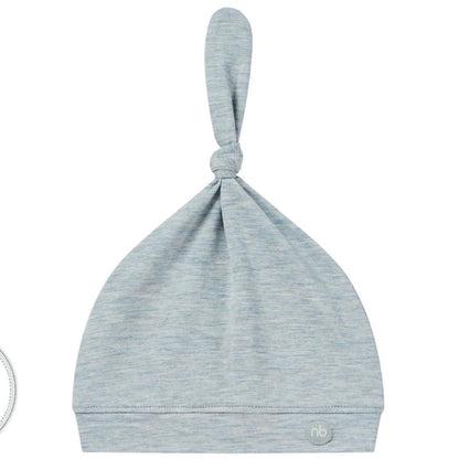 Ensemble-cadeau bébé 2 pièces barboteuse en coton bambou | Gris aurore | Nest Designs