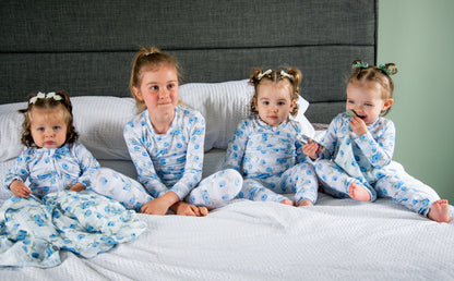 Pyjama bleuet en bambou