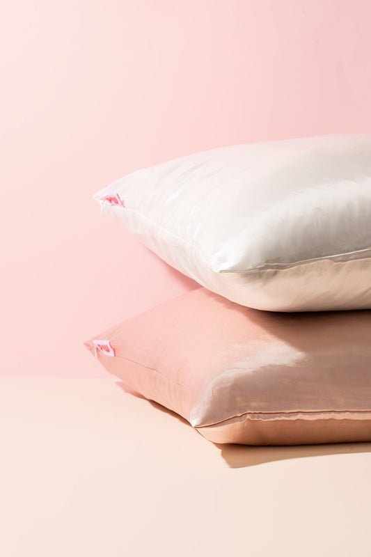 Taie d'oreiller en satin pour des cheveux sains