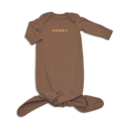 Jaquette à nouer en coton biologique — Brownie
