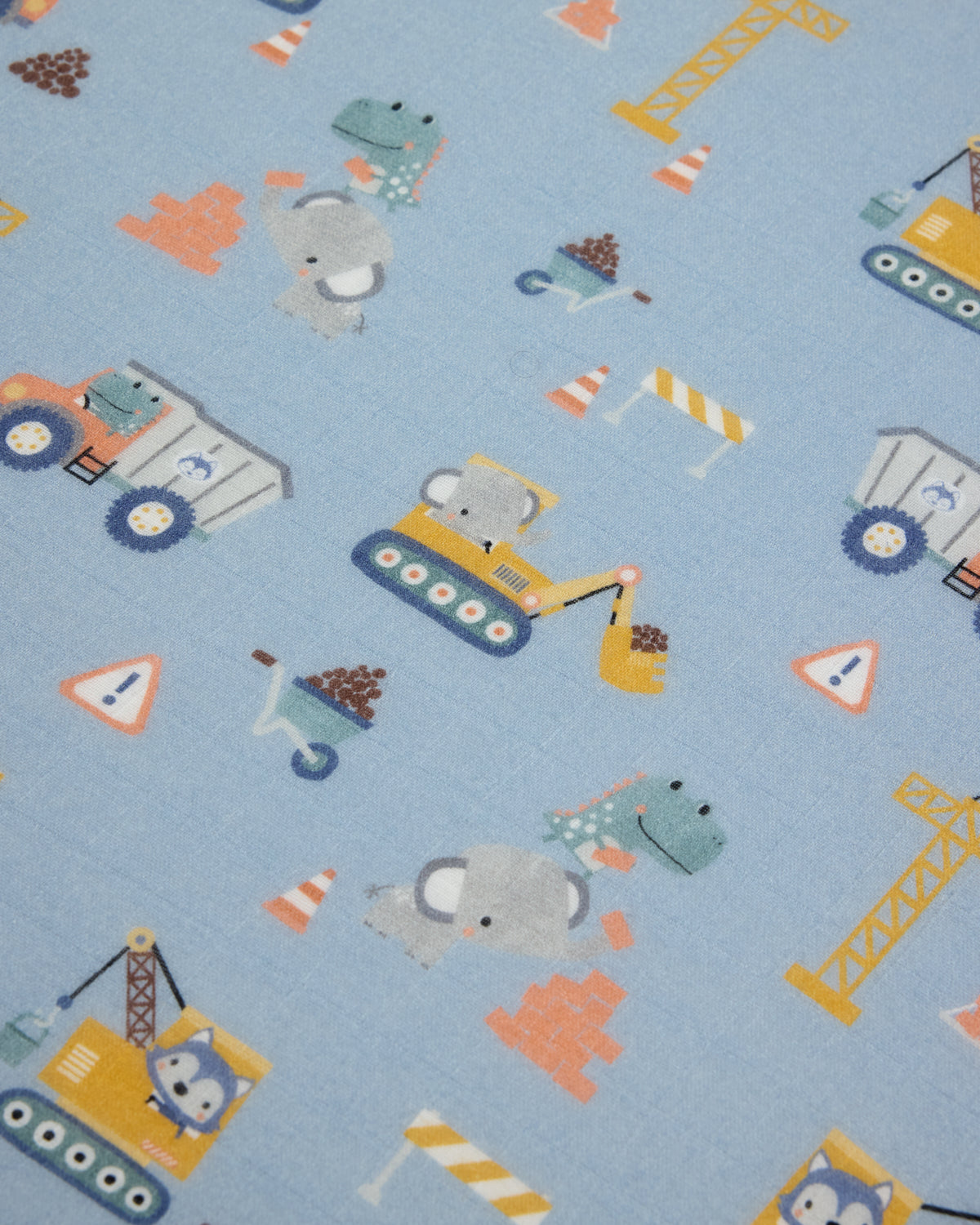 Drap-housse en mousseline pour lit de bébé - Petits Ingénieurs
